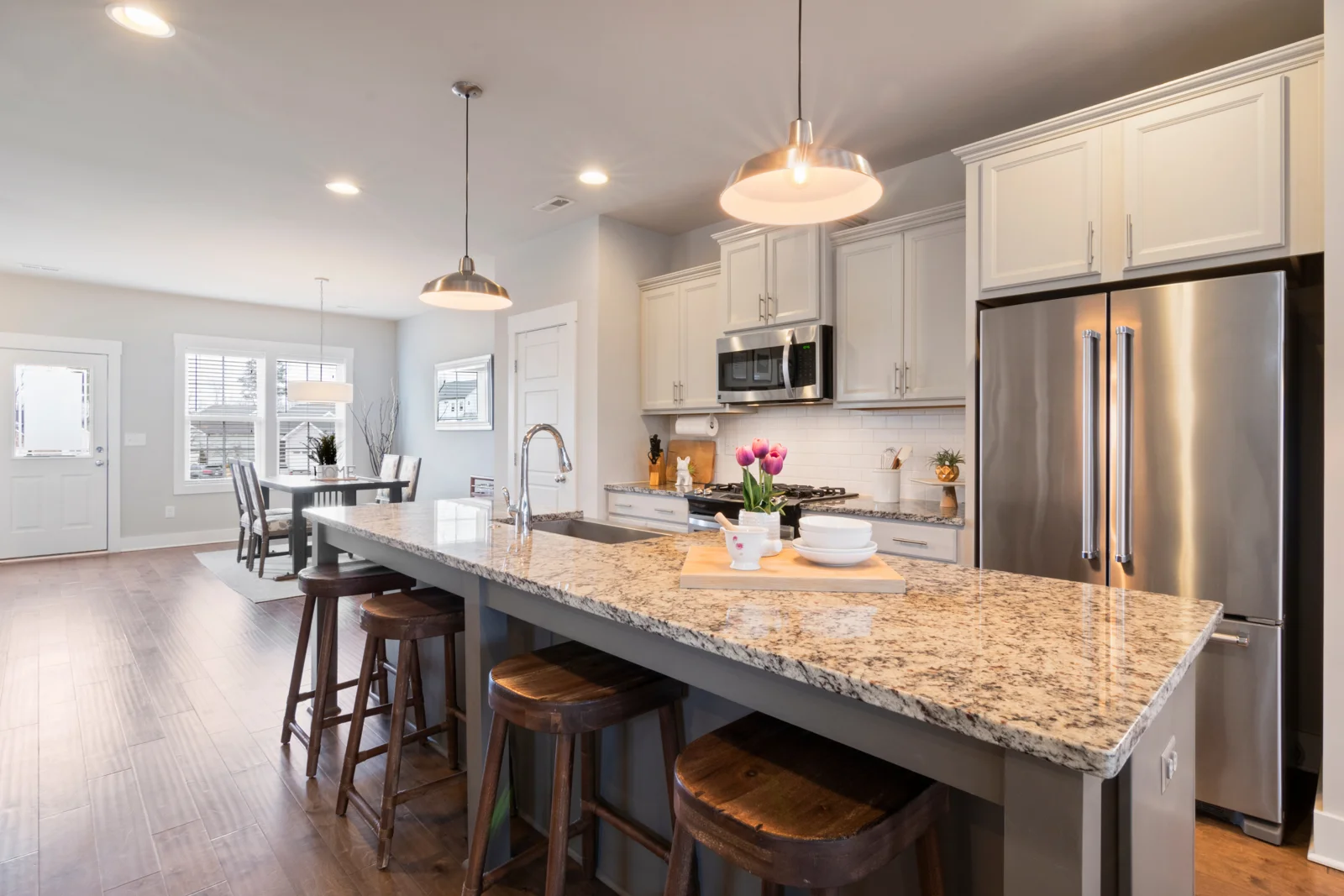 Illustrative photo of a bright residential kitchen
